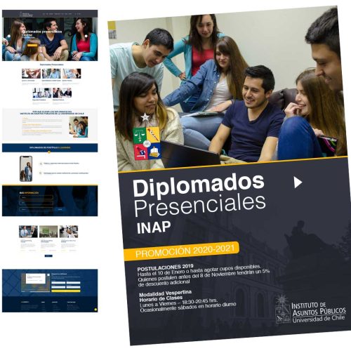 Campaña web y difusión INAP