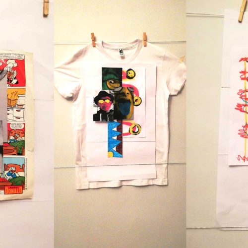 Collage sobre Camisetas