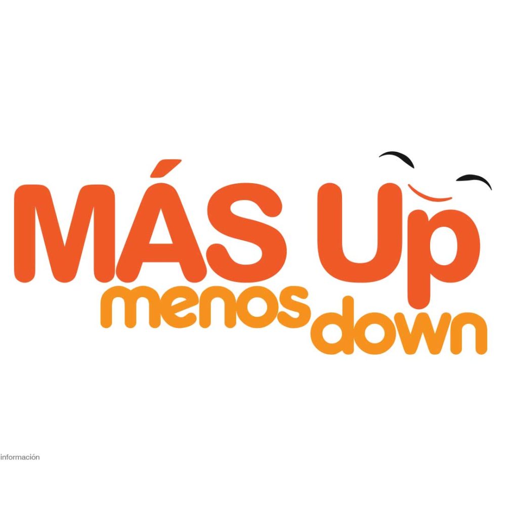 Logotipo Mas Up Menos Down